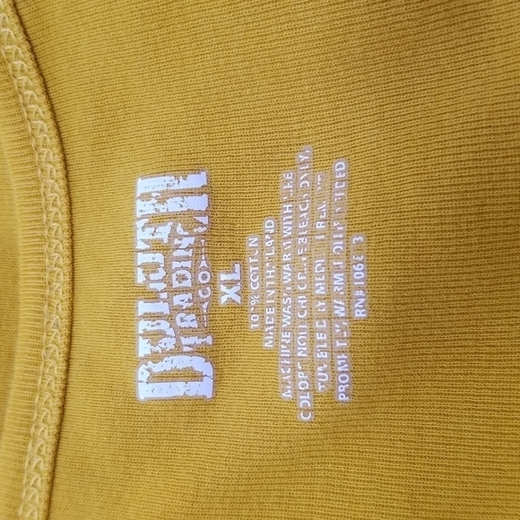 Duluth Trading Company WMS SZ XL T Tee Shirt Gold Yellow Long Sleeve Cotton - Picture 9 of 10